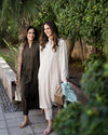 Olive Karandi Fringe Set