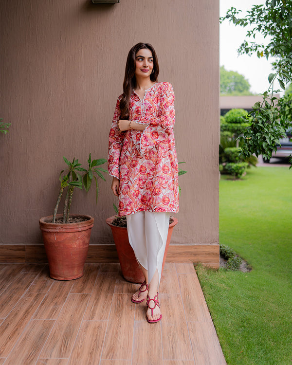 Chikankari Floral Set