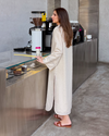 Warm Beige Two-Tone Set