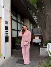 Tea Pink Scallop Set