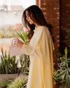 Butter Yellow Drape Set