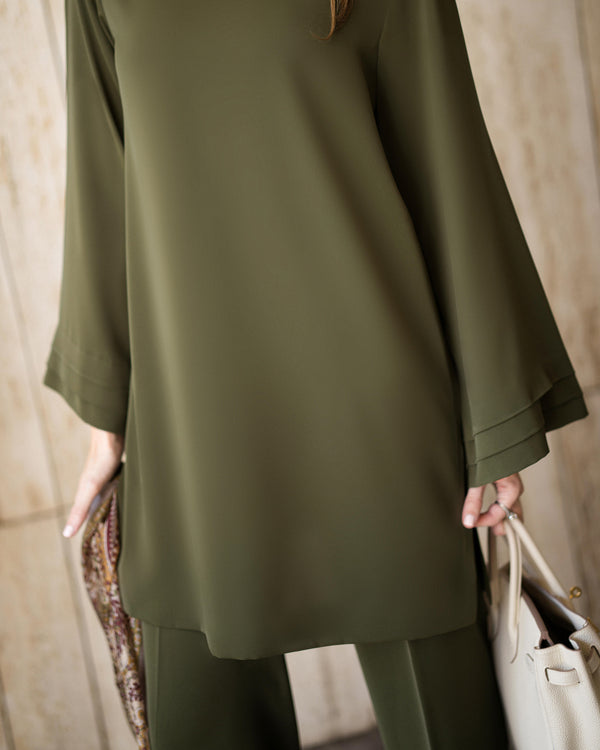 Olive Matte Set