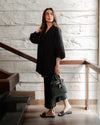 Black Linen Set