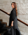 Black Linen Set