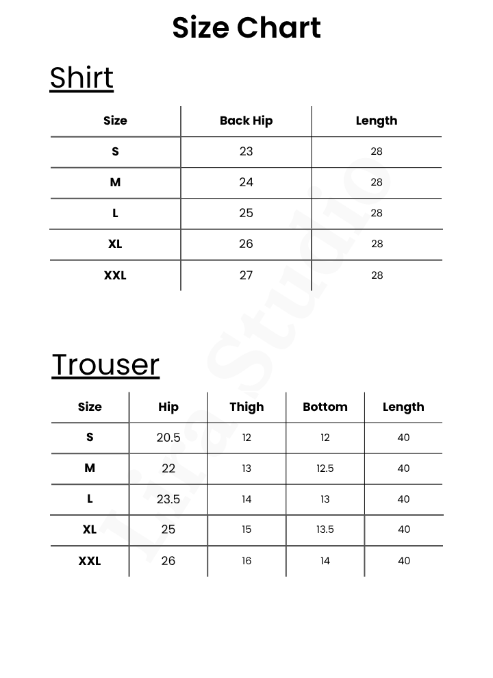 Size Chart Image