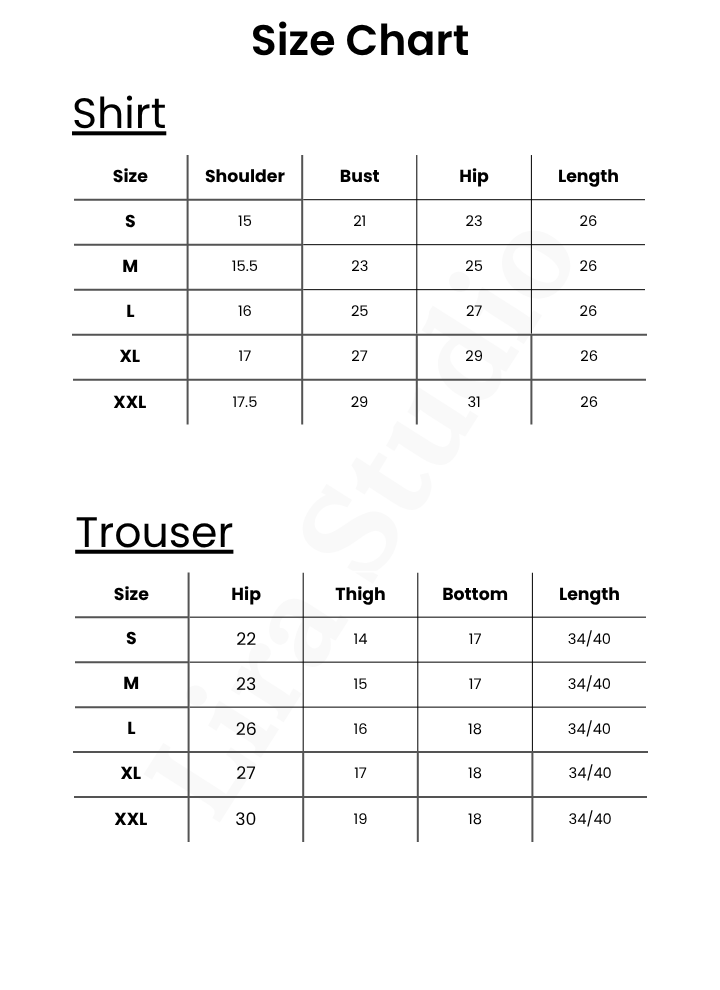 Size Chart Image