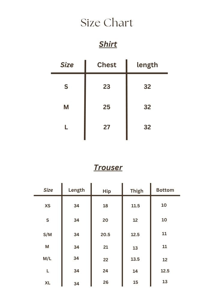 Size Chart Image